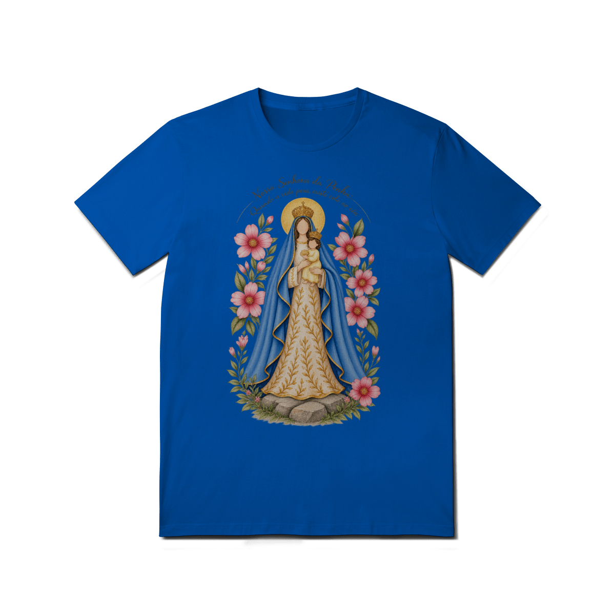 Camiseta Nossa Senhora da Penha – Devoção e Fé - Pray Style