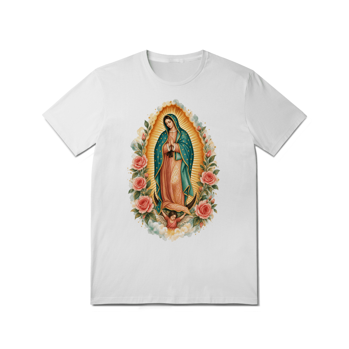 Camiseta Nossa Senhora de Guadalupe – Devoção e Fé - Pray Style