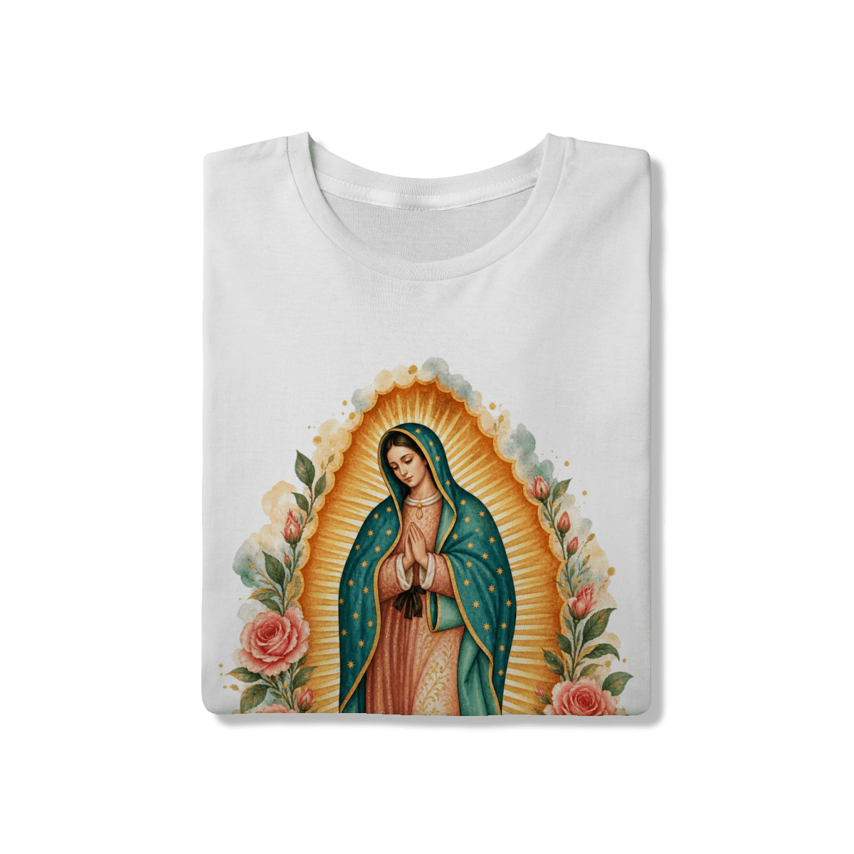 Camiseta Nossa Senhora de Guadalupe – Devoção e Fé - Pray Style
