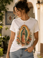 Camiseta Nossa Senhora de Guadalupe – Devoção e Fé - Pray Style