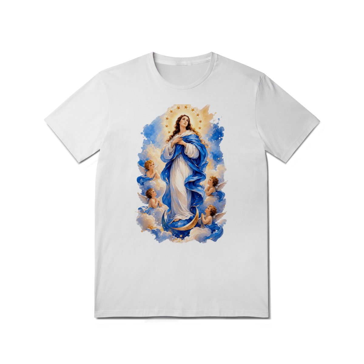 Camiseta Nossa Senhora Imaculada Conceição – Devoção e Fé - Pray Style