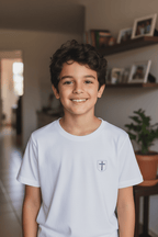 Camiseta São Francisco de Assis – Infantil 10 a 14 Anos - Pray Style