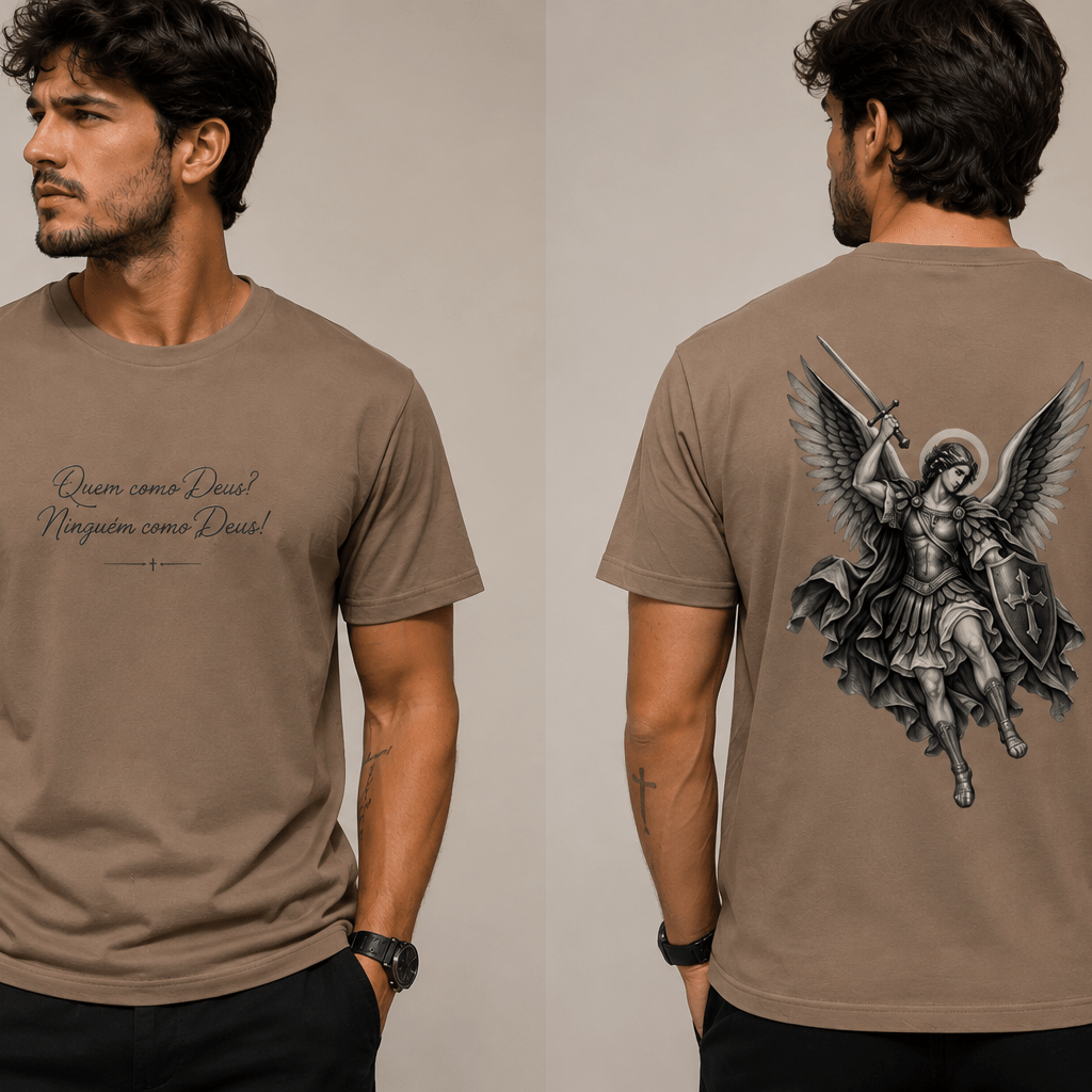 Camiseta São Miguel Arcanjo Prime | Pray Style - Pray Style