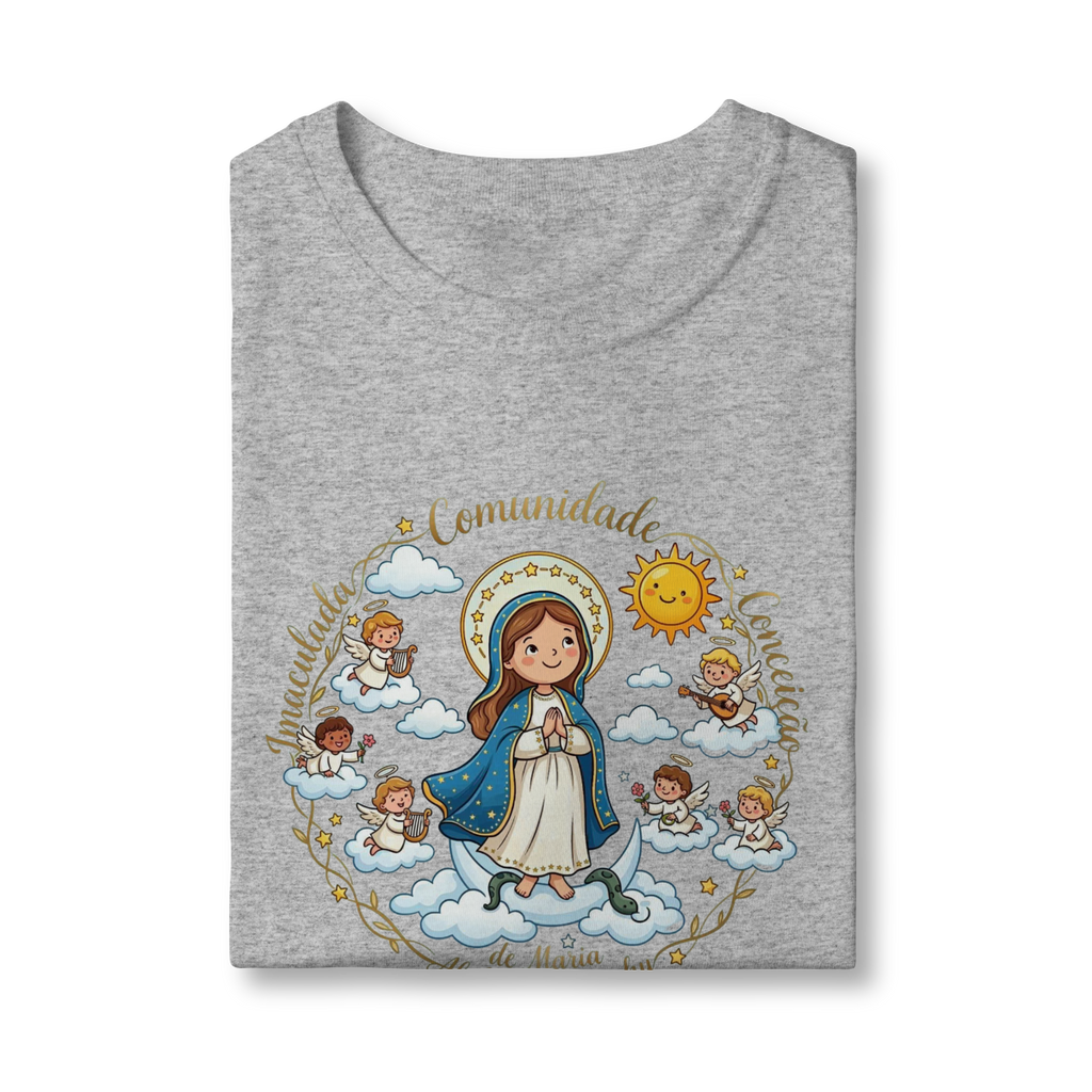 Camisa infantil Imaculadinha - Comunidade Imaculada Conceição de Maria