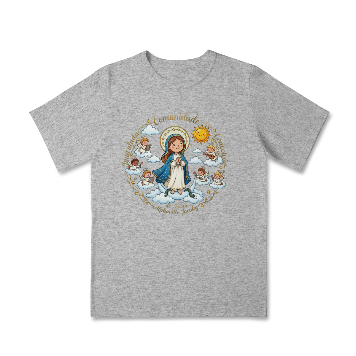 Camisa infantil Imaculadinha - Comunidade Imaculada Conceição de Maria