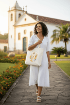 Ecobag Tudo Posso – Filipenses 4,13 | Bolsa Cristã Sustentável - Pray Style