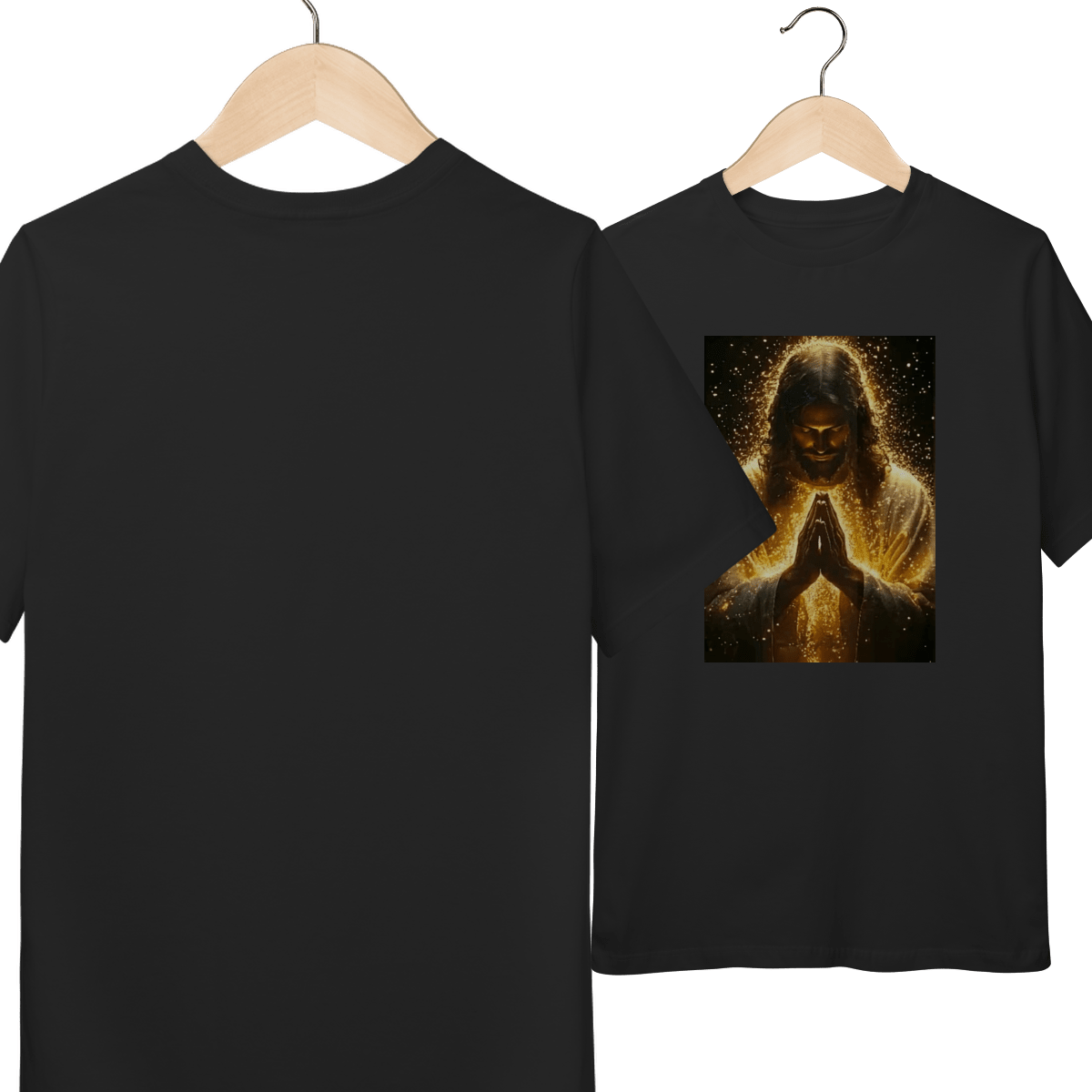 Jesus mãos postas - Pray Style