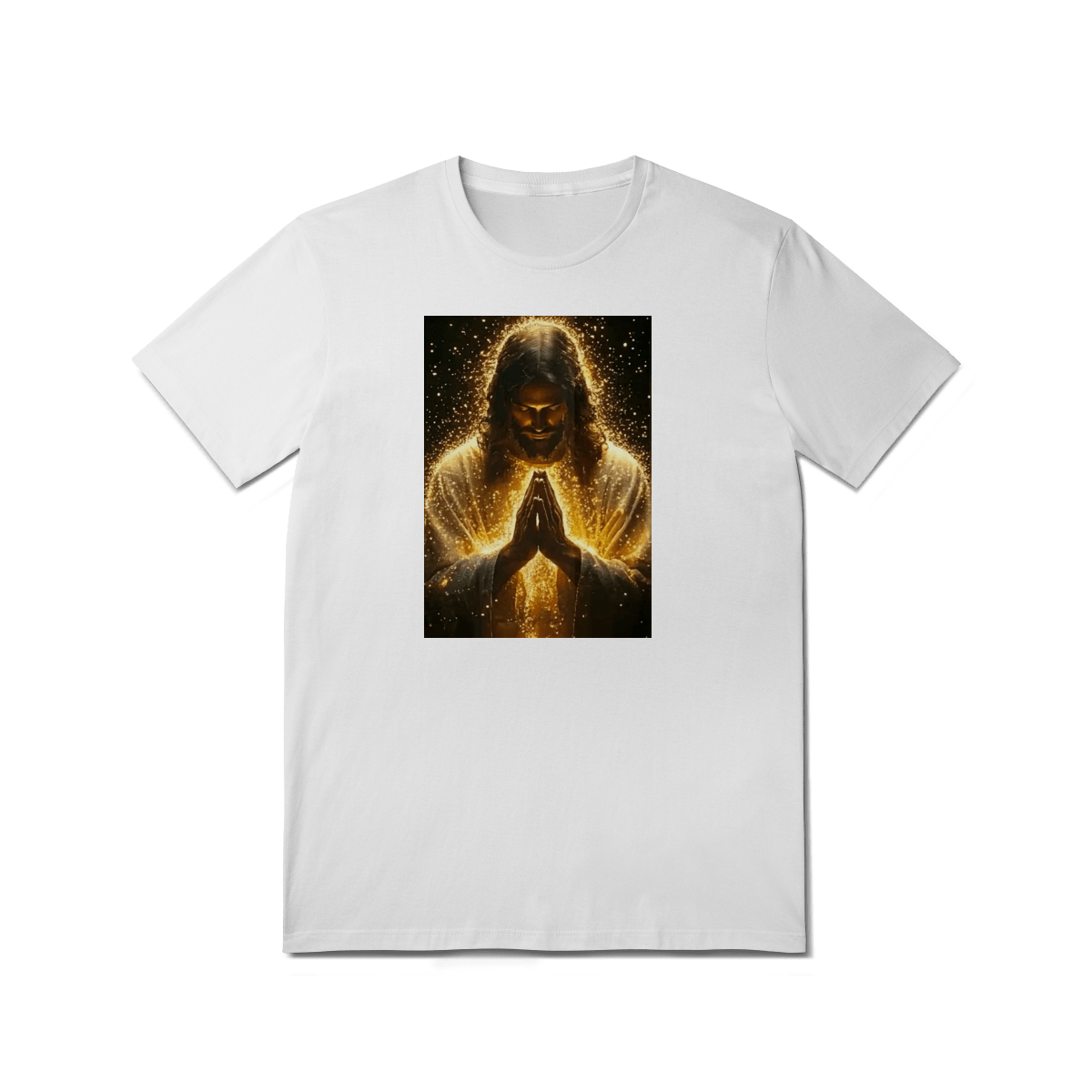 Jesus mãos postas - Pray Style