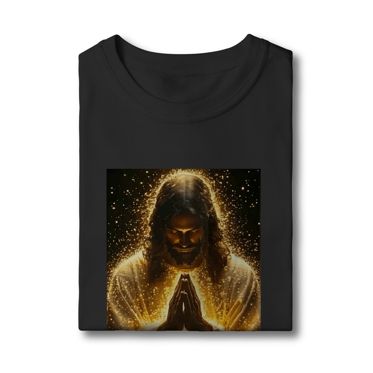 Jesus mãos postas - Pray Style