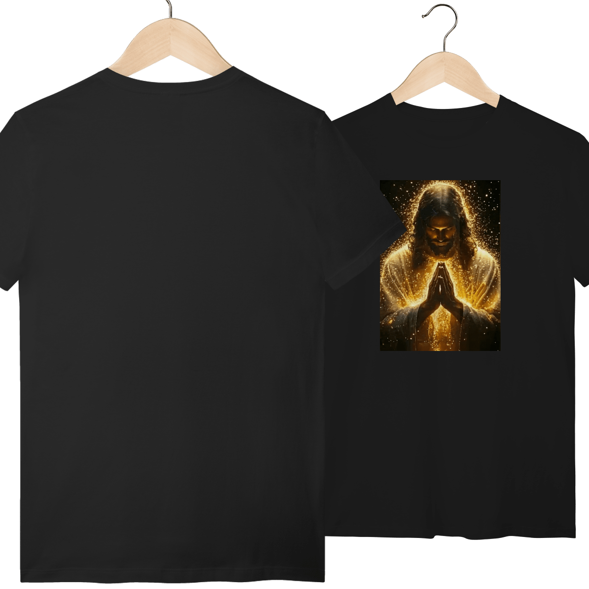 Jesus mãos postas - Pray Style