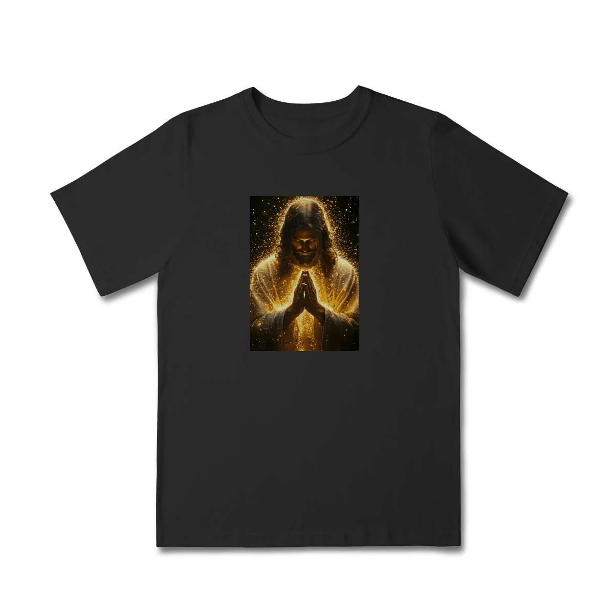 Jesus mãos postas - Pray Style