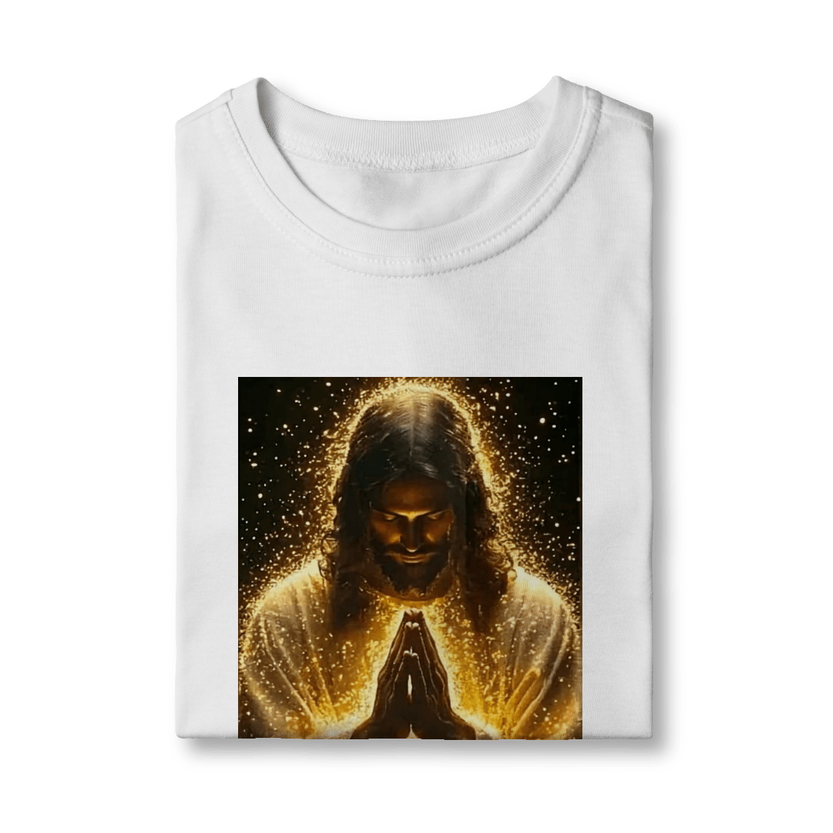 Jesus mãos postas - Pray Style
