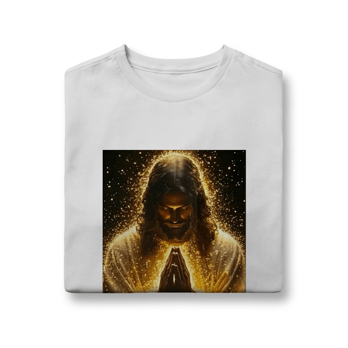 Jesus mãos postas - Pray Style