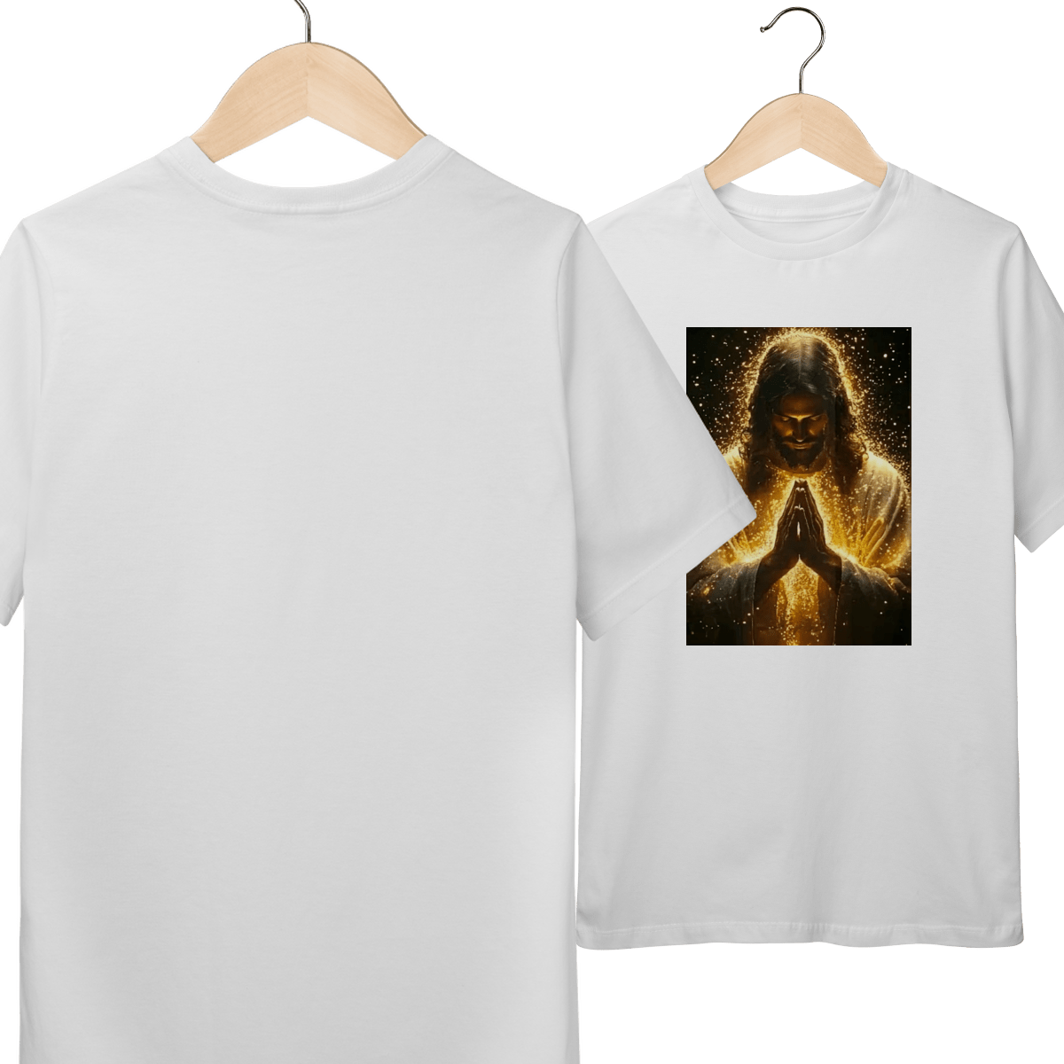 Jesus mãos postas - Pray Style