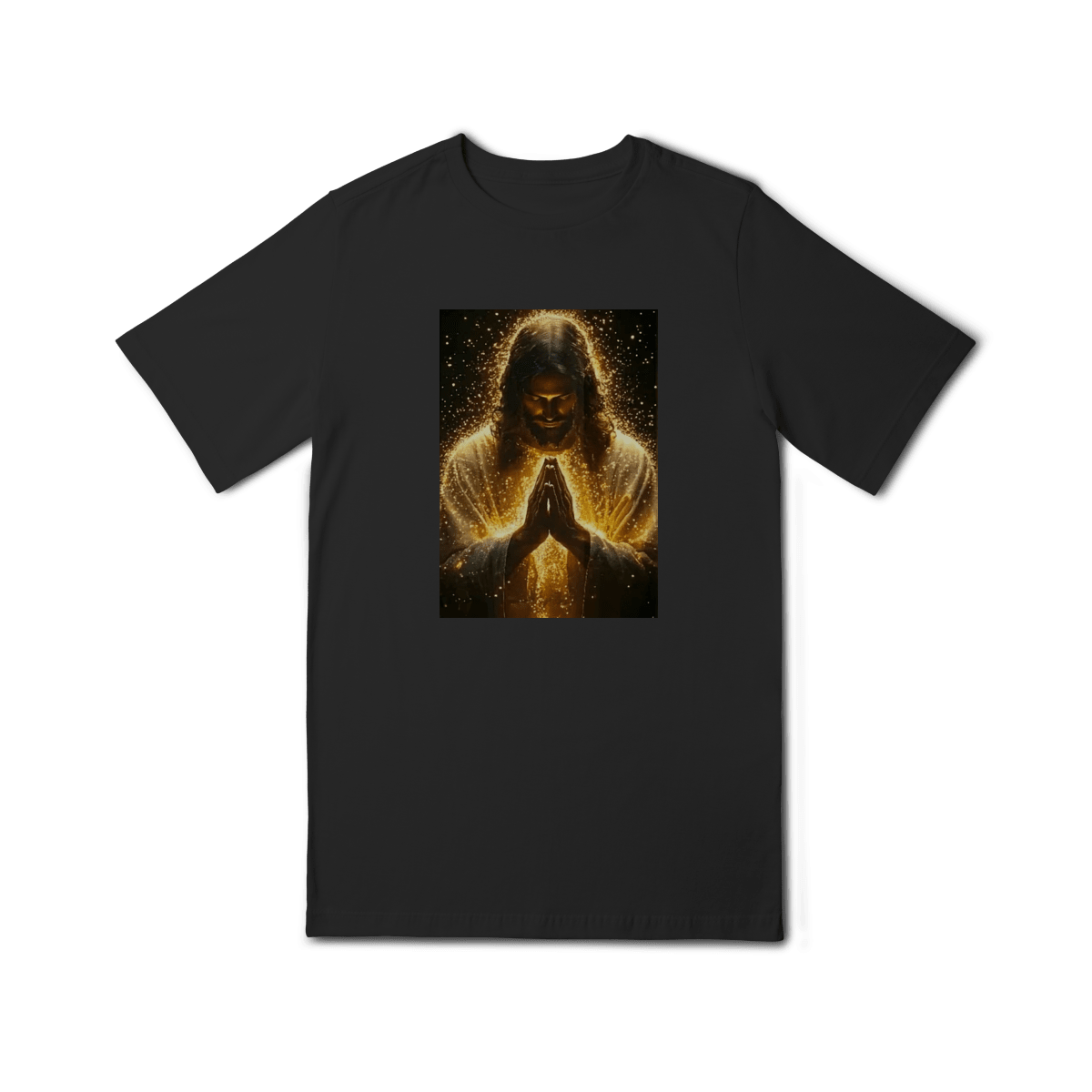 Jesus mãos postas - Pray Style