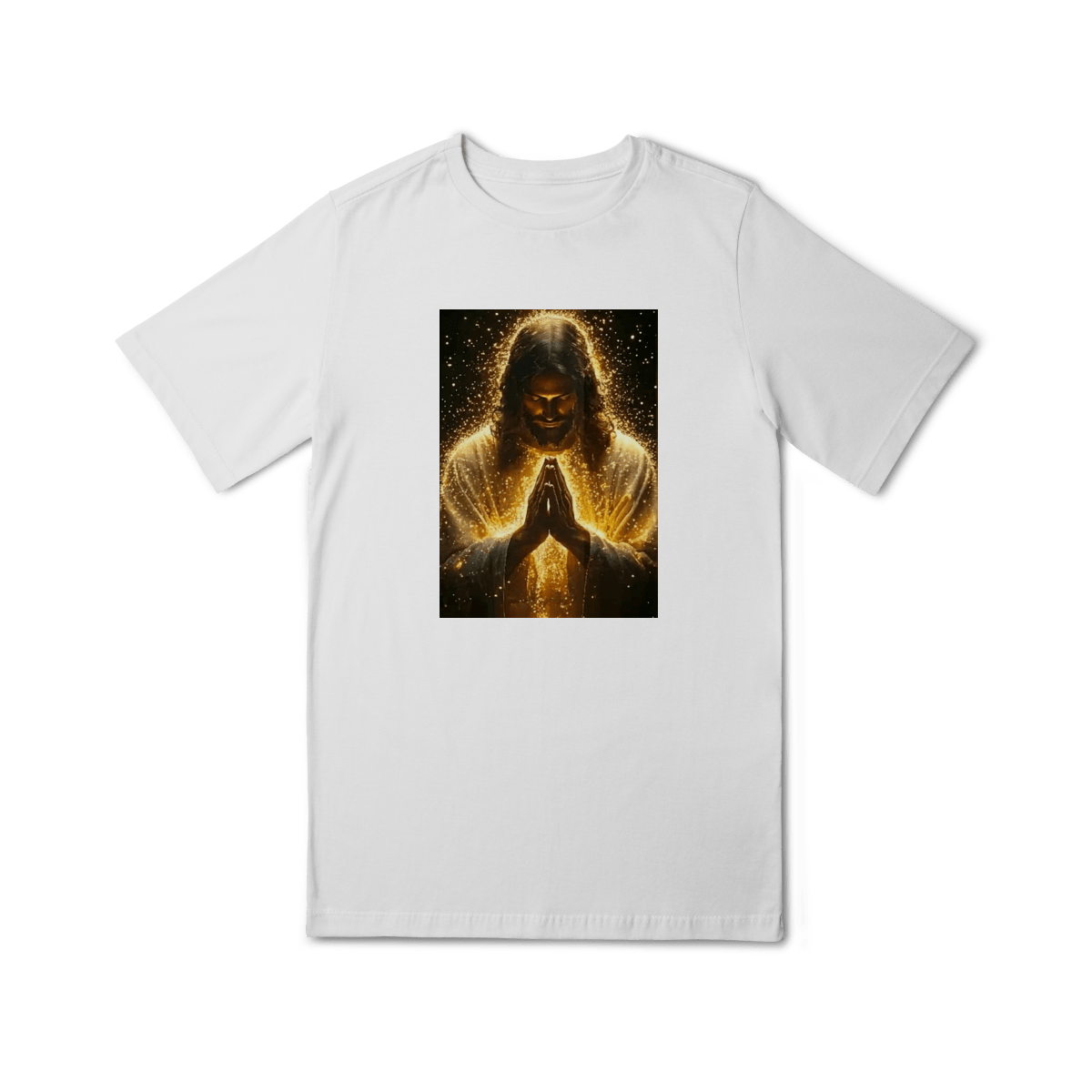 Jesus mãos postas - Pray Style