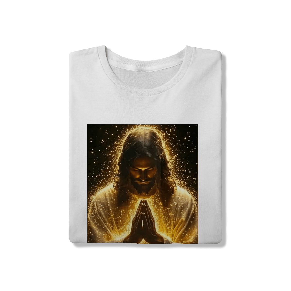 Jesus mãos postas - Pray Style