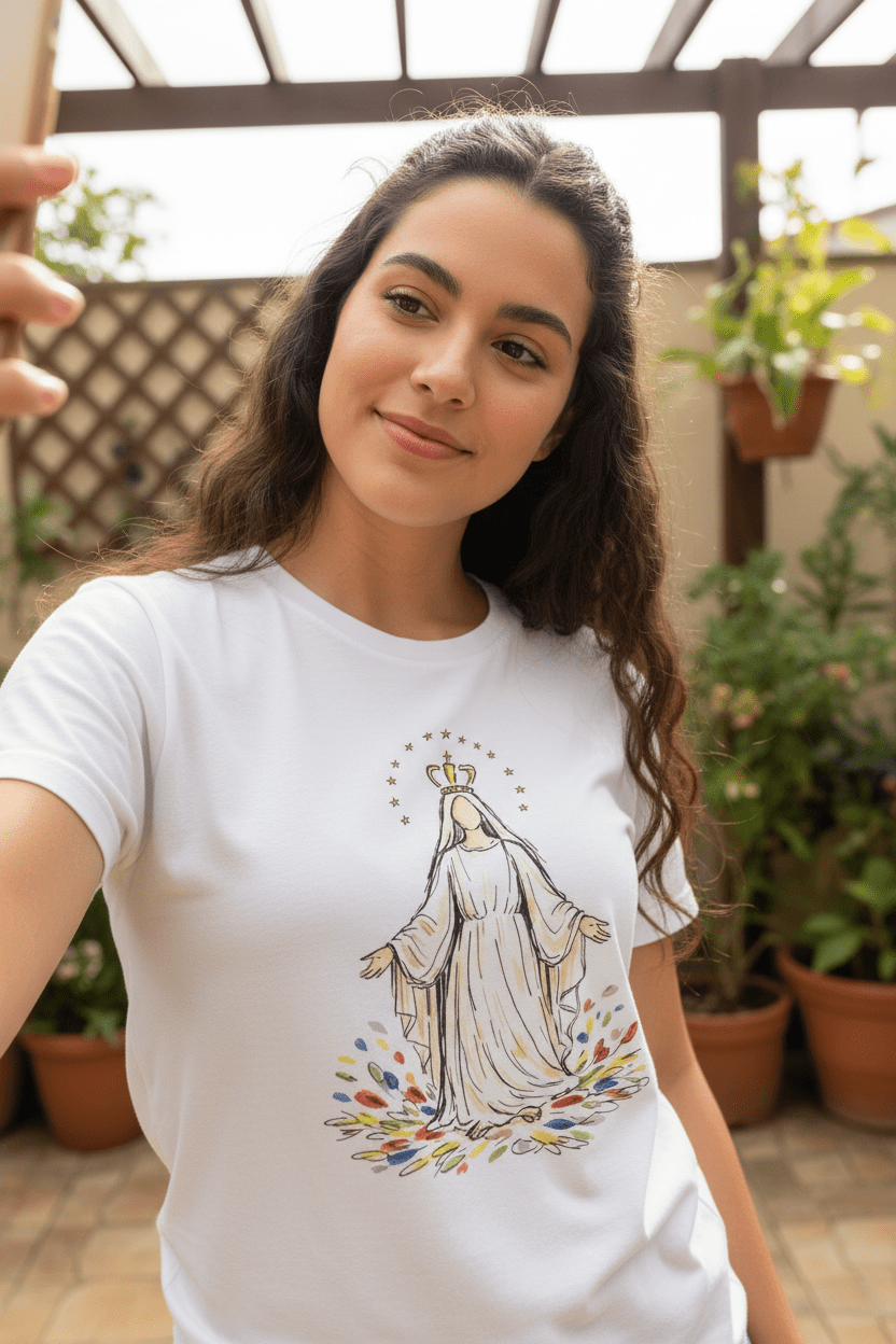 Kit 3 Camisetas Católicas Femininas – Moda Católica | Pray Style - Pray Style