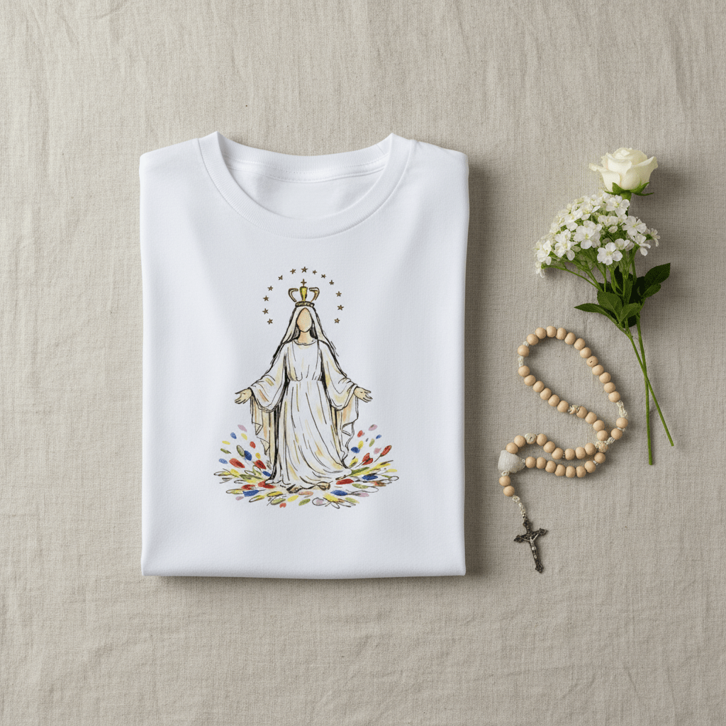 Kit 3 Camisetas Católicas Femininas – Moda Católica | Pray Style - Pray Style