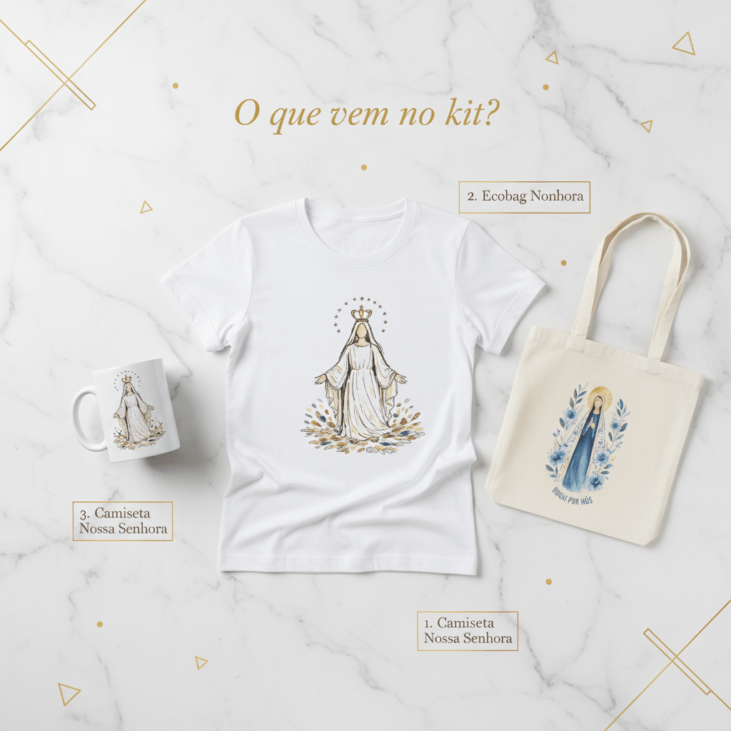 Kit Nossa Senhora – Edição Especial - Pray Style