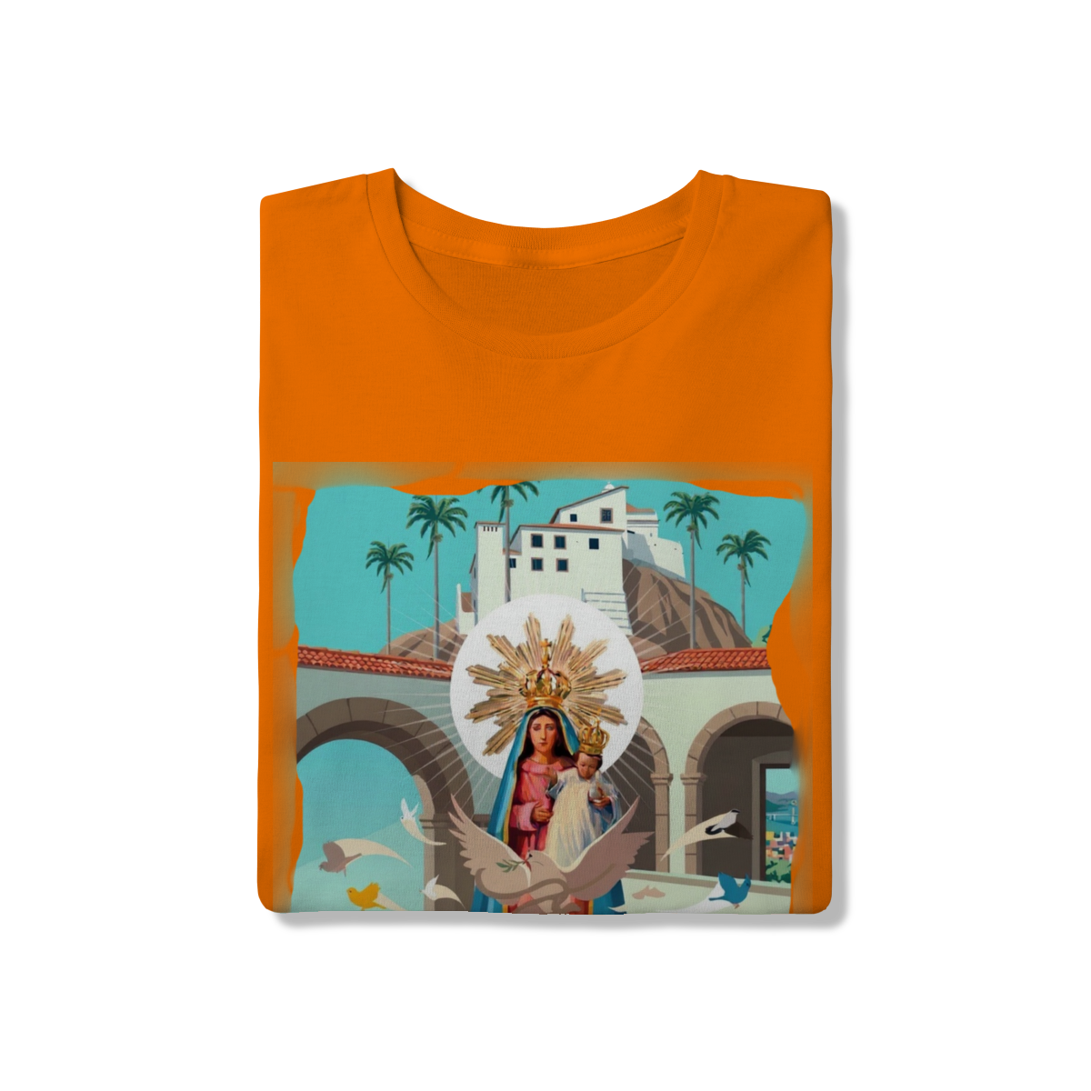 Camiseta Convento da Penha | Pray Style (estampa na frente)