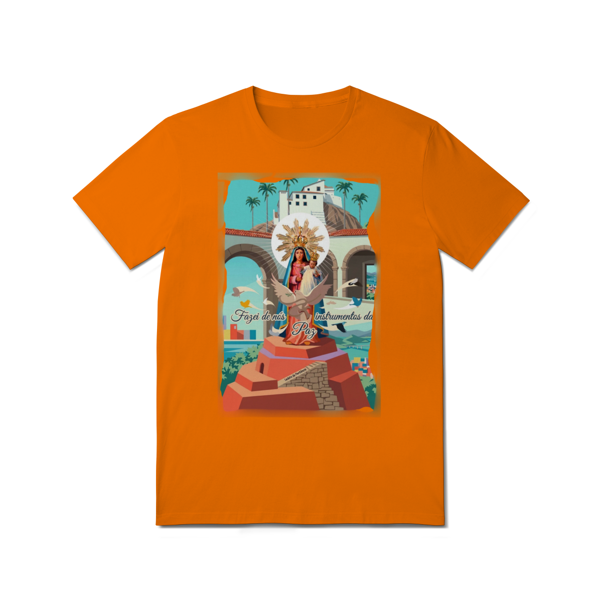 Camiseta Convento da Penha | Pray Style (estampa na frente)