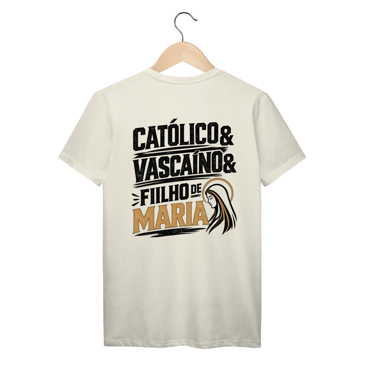 Camiseta Católico, Vascaíno e Filho de Maria | Prime | Pray Style