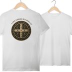 Medalha São Bento (estampa nas costas) - Pray Style