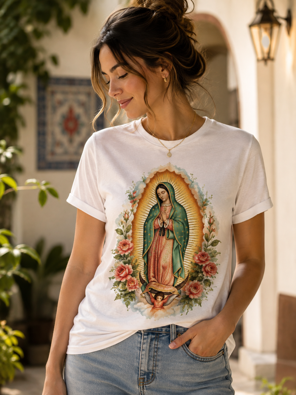 Kit 3 Camisetas Católicas Femininas – Moda Católica | Pray Style