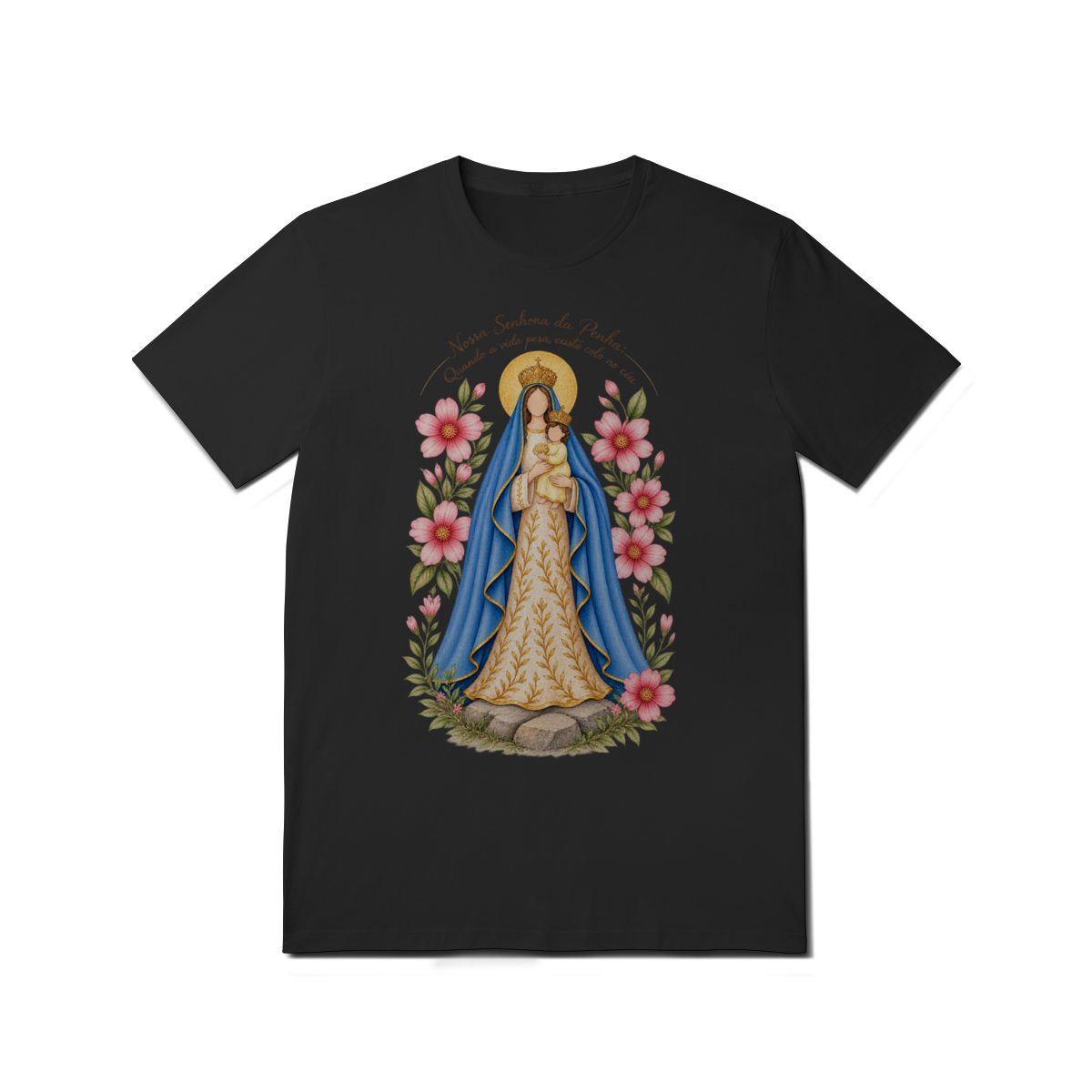 Camiseta Nossa Senhora da Penha – Devoção e Fé