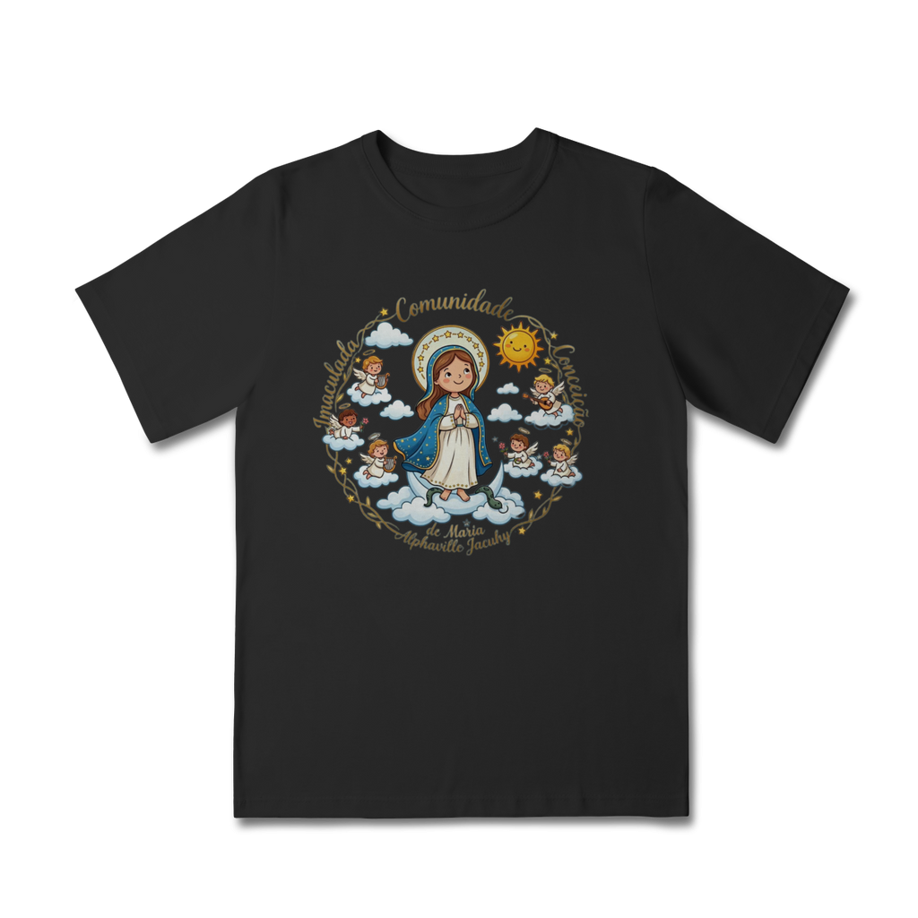 Camisa infantil Imaculadinha - Comunidade Imaculada Conceição de Maria