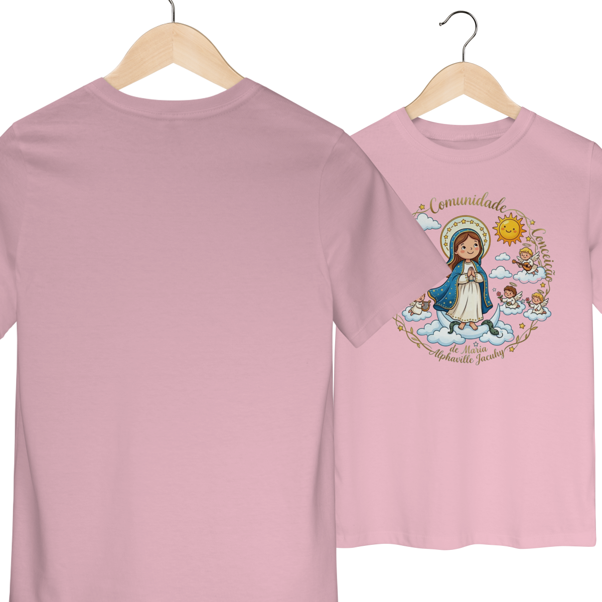 Camisa infantil Imaculadinha - Comunidade Imaculada Conceição de Maria