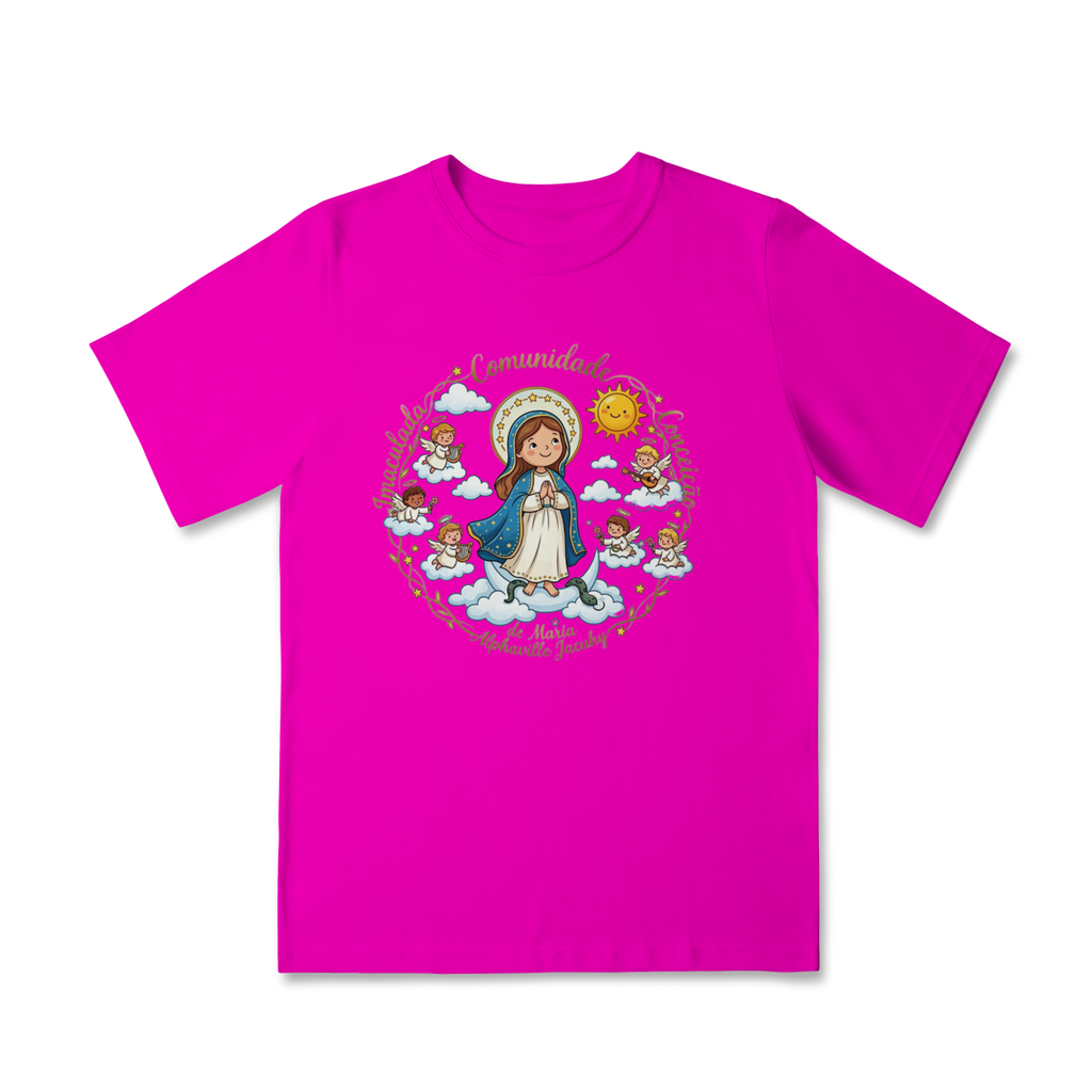 Camisa infantil Imaculadinha - Comunidade Imaculada Conceição de Maria