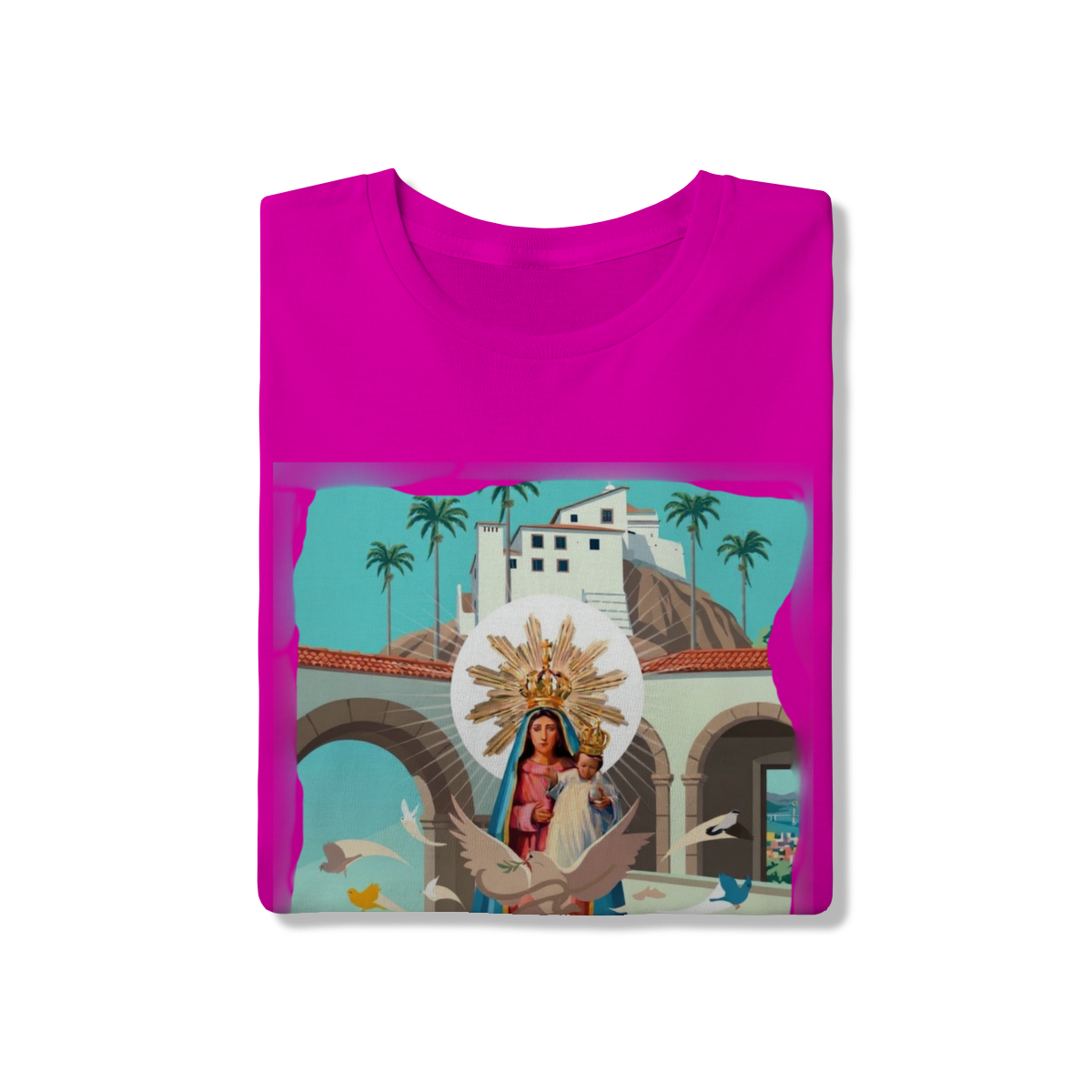 Camiseta Convento da Penha | Pray Style (estampa na frente)