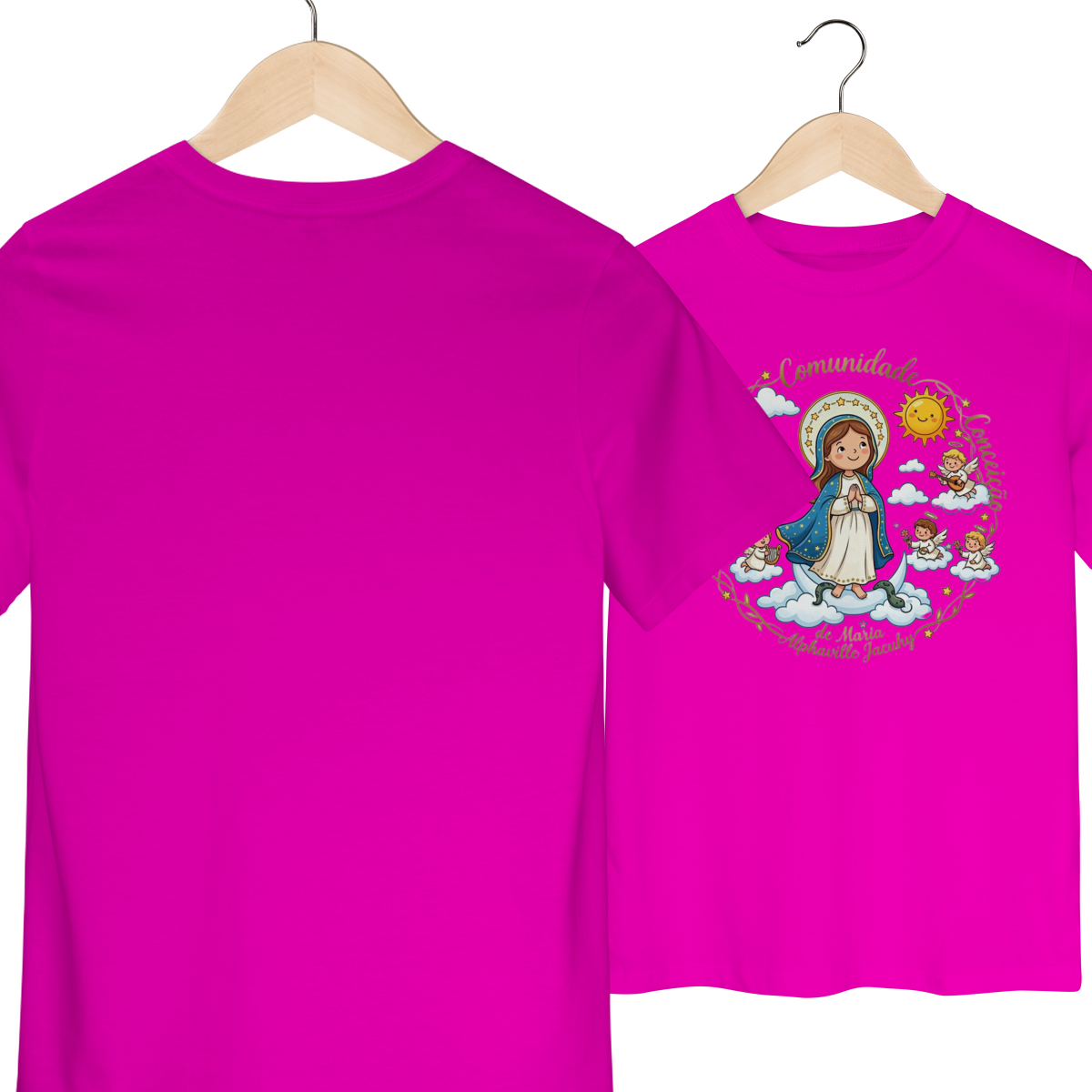 Camisa infantil Imaculadinha - Comunidade Imaculada Conceição de Maria