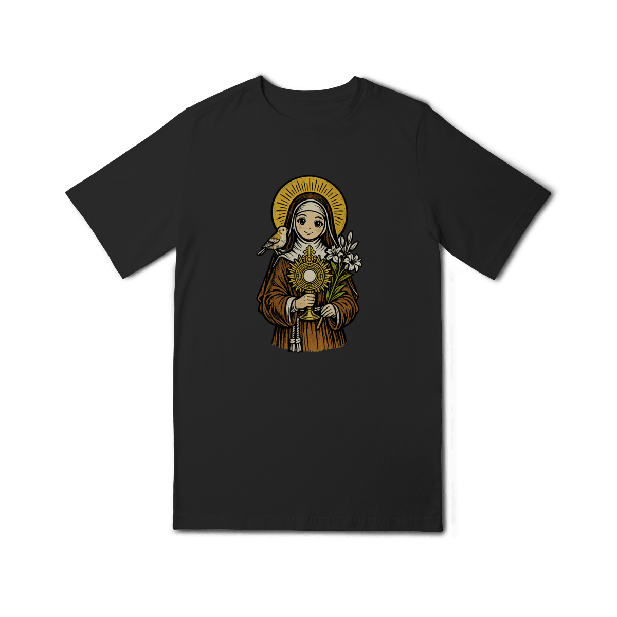 Santa Clara de Assis - Infantil - Pray Style