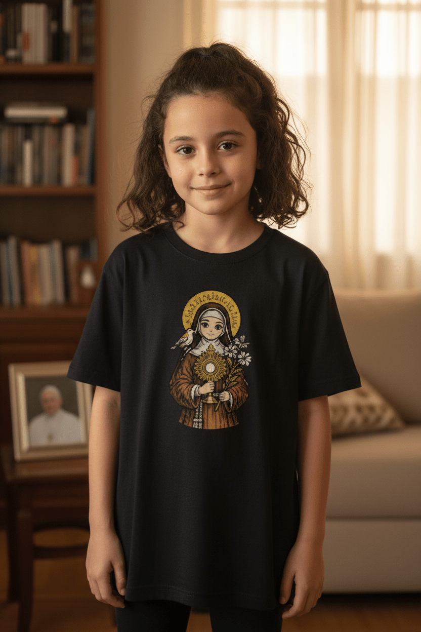 Santa Clara de Assis - Infantil - Pray Style