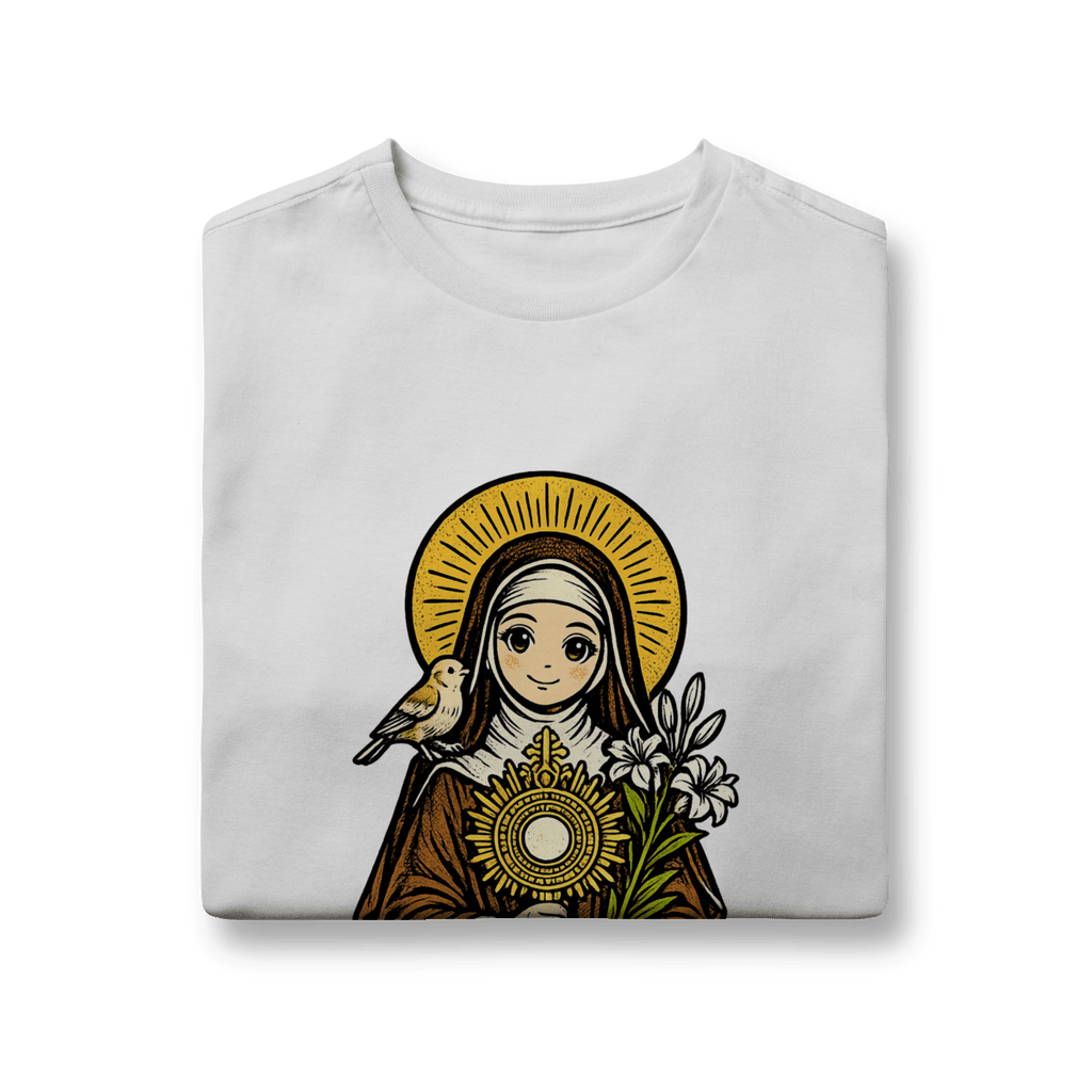 Santa Clara de Assis - Infantil - Pray Style