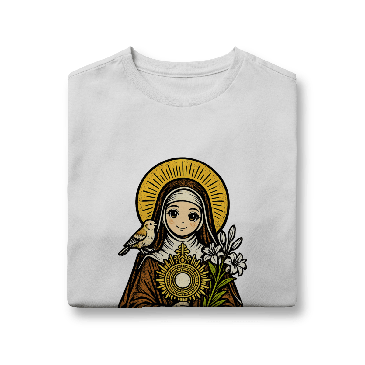 Santa Clara de Assis - Infantil - Pray Style