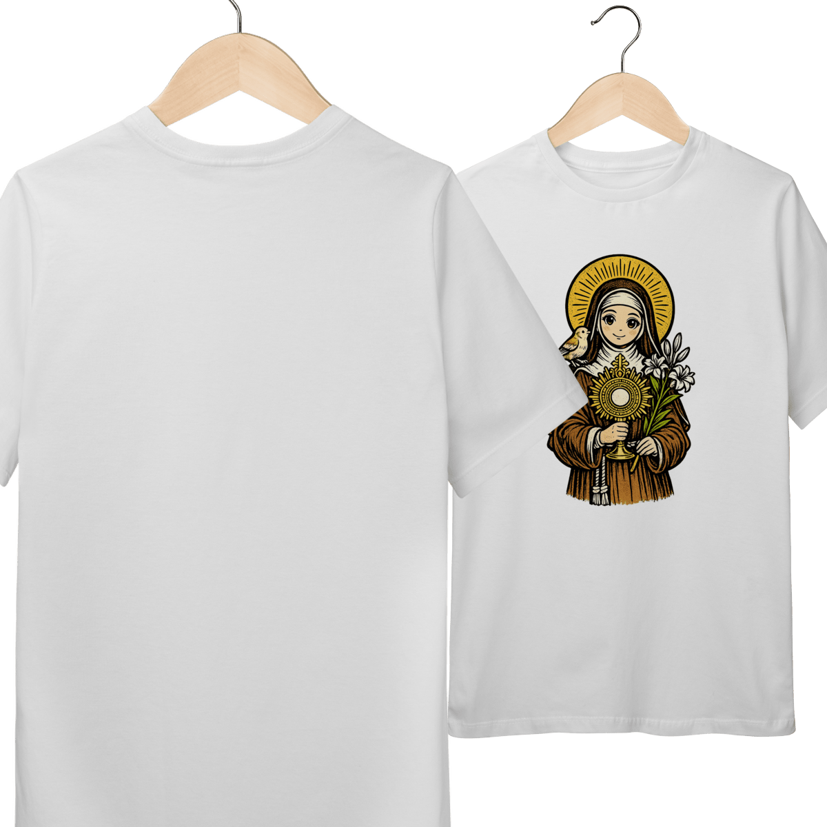 Santa Clara de Assis - Infantil - Pray Style