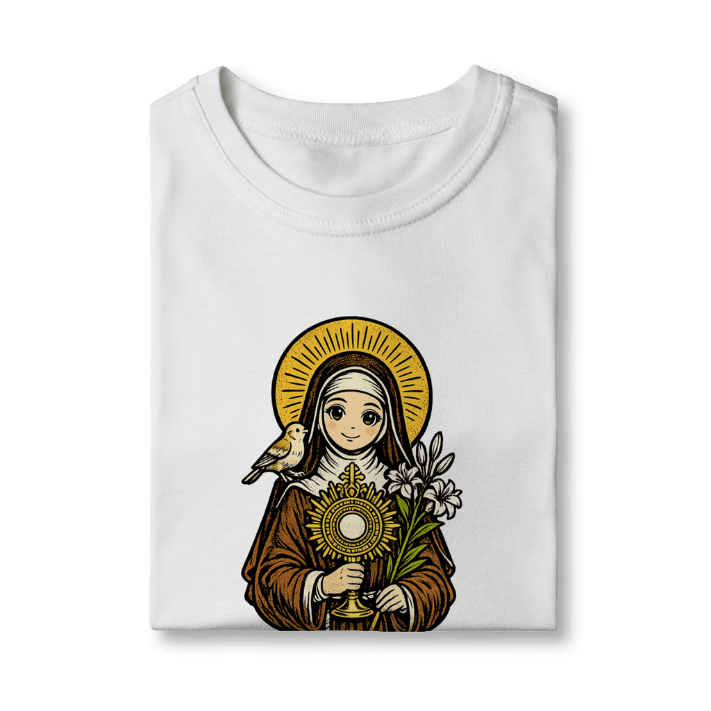 Santa Clara de Assis - Infantil - Pray Style