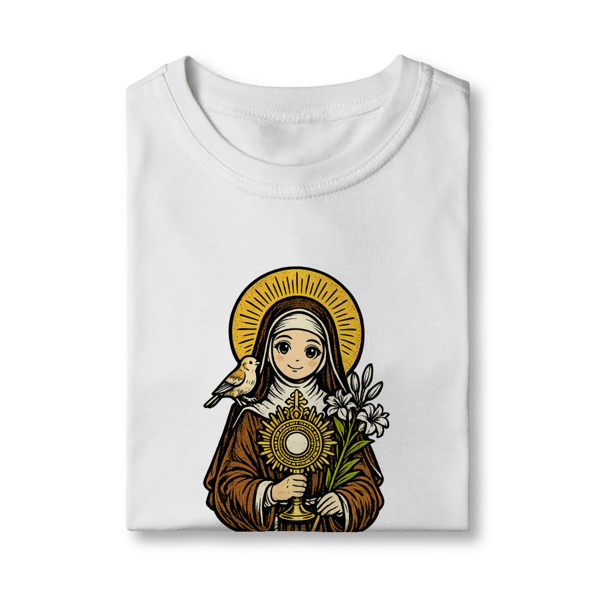 Santa Clara de Assis - Infantil - Pray Style