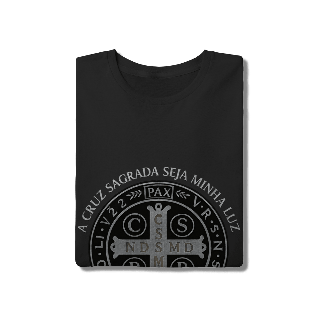 São Bento "a cruz sagrada seja minha luz" - Pray Style