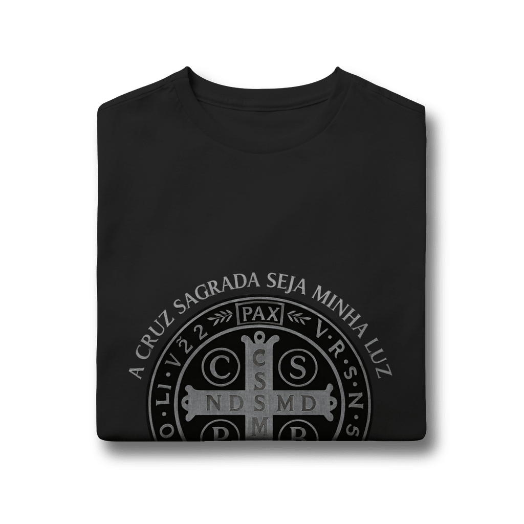 São Bento "a cruz sagrada seja minha luz" - Pray Style