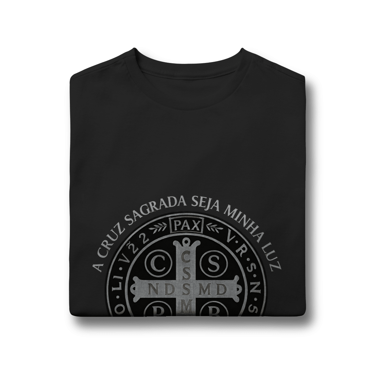 São Bento "a cruz sagrada seja minha luz" - Pray Style