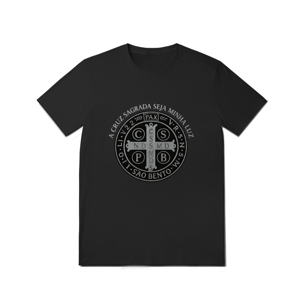 São Bento "a cruz sagrada seja minha luz" - Pray Style