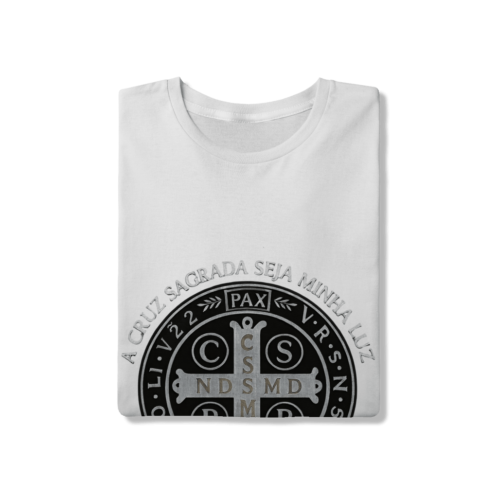 São Bento "a cruz sagrada seja minha luz" - Pray Style