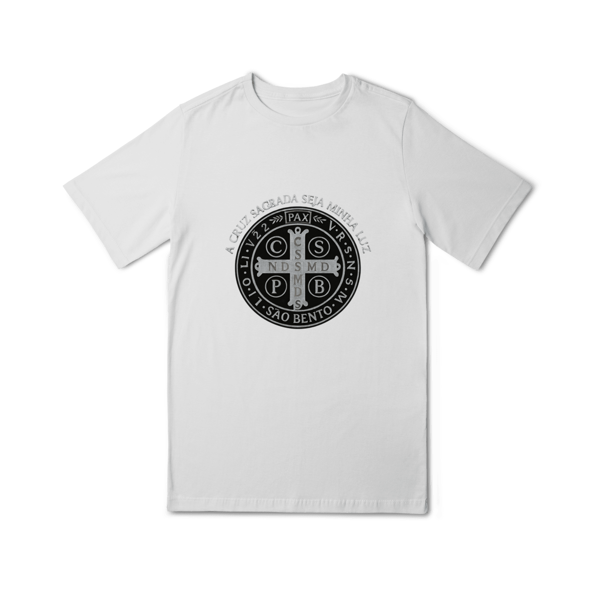 São Bento "a cruz sagrada seja minha luz" - Pray Style