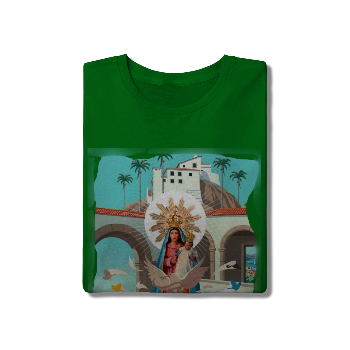 Camiseta Convento da Penha | Pray Style (estampa na frente)