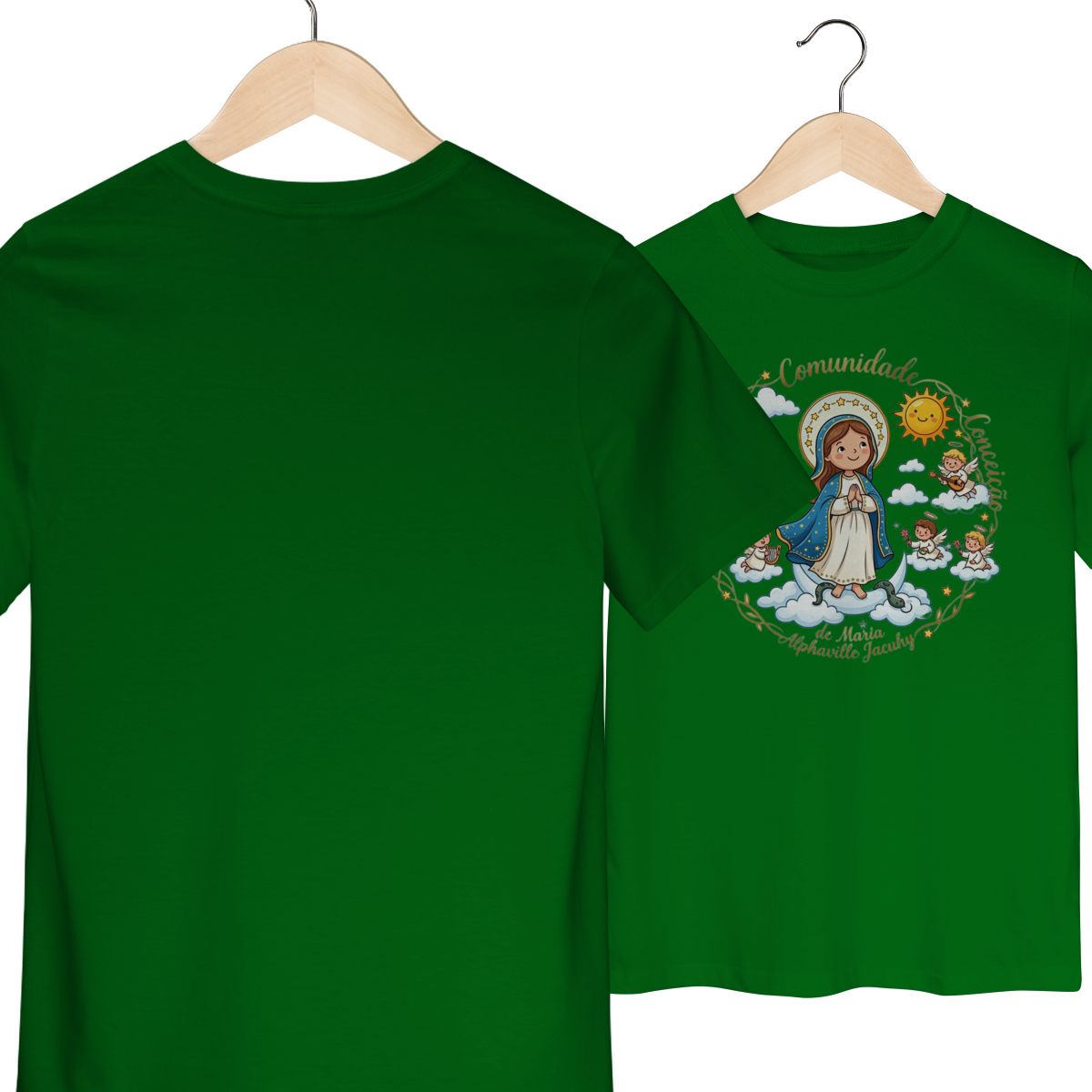 Camisa infantil Imaculadinha - Comunidade Imaculada Conceição de Maria